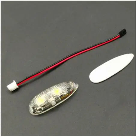 ZMR 1S Rechargeable Wireless Navigation Light with 4 Flicker Modes for RC Models 1 White led