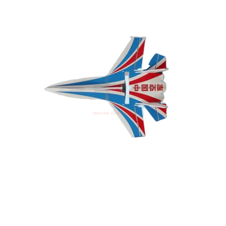 EVYVKVC Mini SU27 Remote Control Airplane - Crash Resistant Glider for All Ages