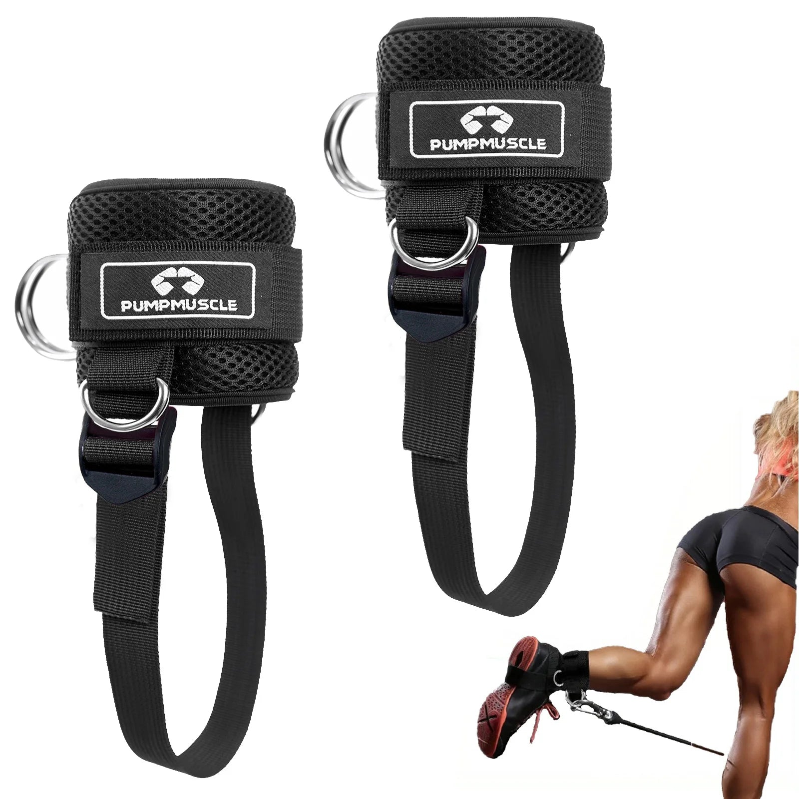 Adjustable Ankle Straps for Cable Machines - Enhance Your Workout