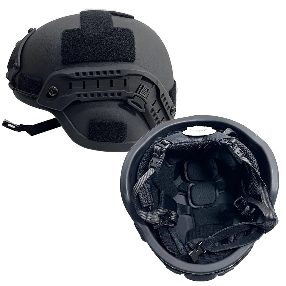 LPRED NIJ IIIA FAST Bulletproof Helmet MICH2000 &ndash; Compact mich black wendy / L