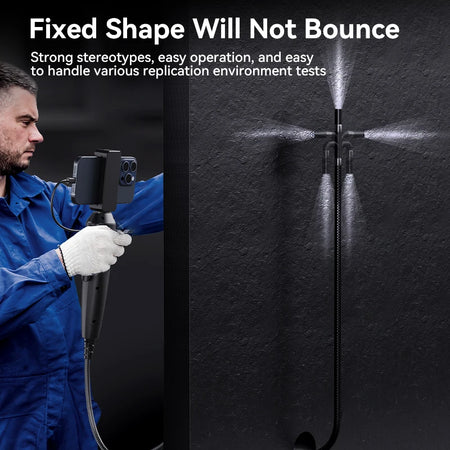 6mm And 8.5mm Borescope 1M 1080P &ndash; Dual Probe 180 Degree