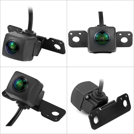 Rear View Camera with Stainless Steel Shell for Hyundai Santa Fe by InterCyprus Trading Ltd