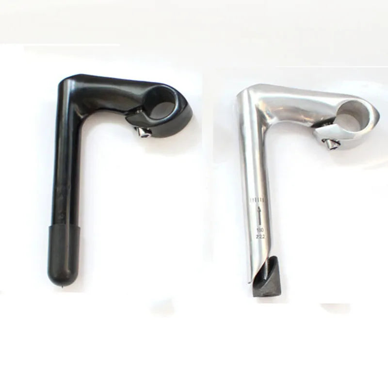 Aluminum Alloy Gooseneck Stem For Bicycle, 25.4x22.2mm, Retro Standpipe