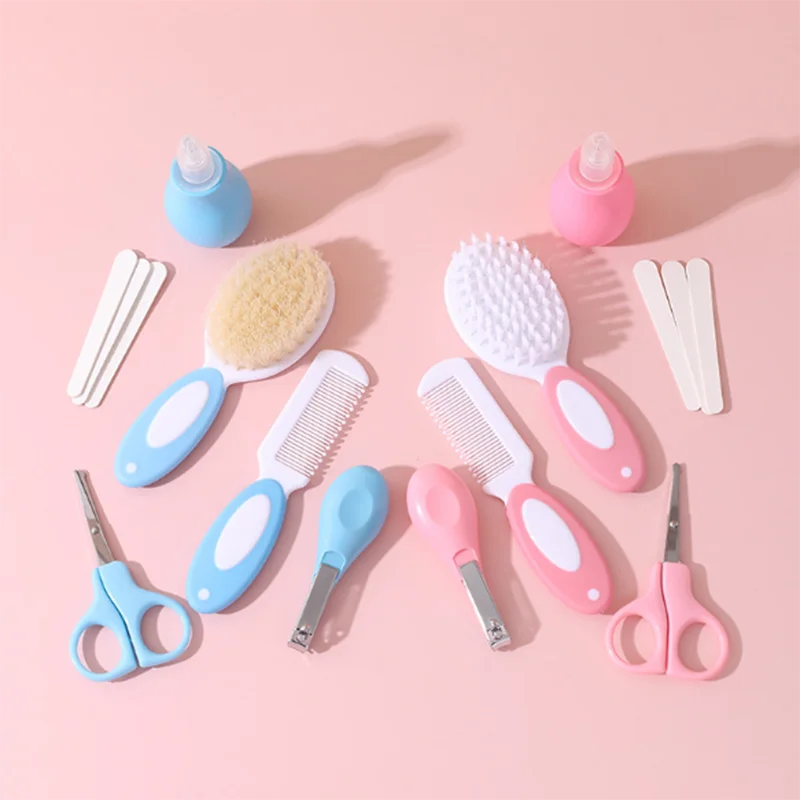 Essential Baby Care Set with Nose Suction Device and Nail Clipper