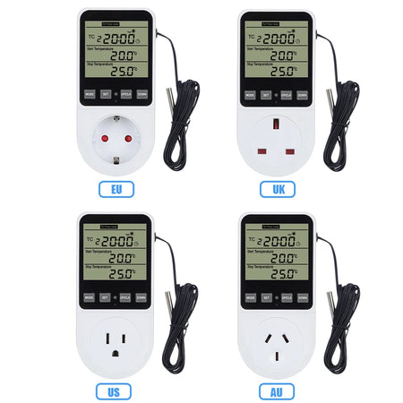 AC120-240V Temperature Controller Socket &ndash; High Accuracy