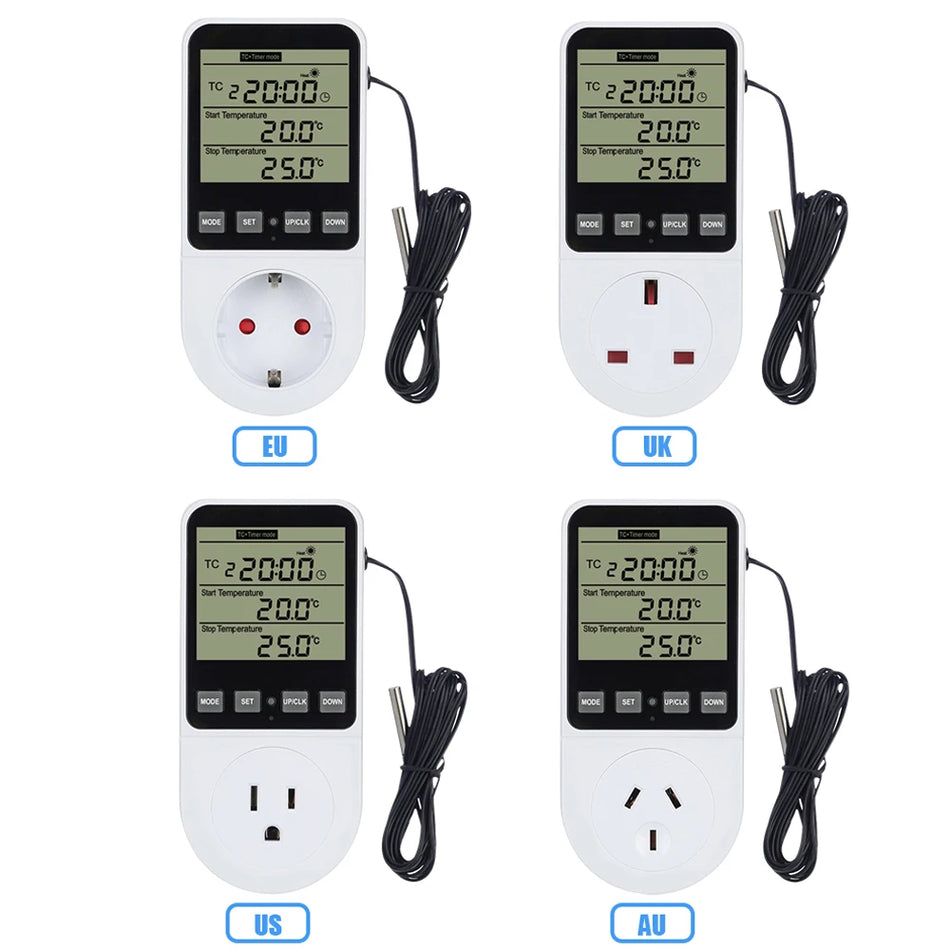 AC120-240V Temperature Controller Socket &ndash; High Accuracy