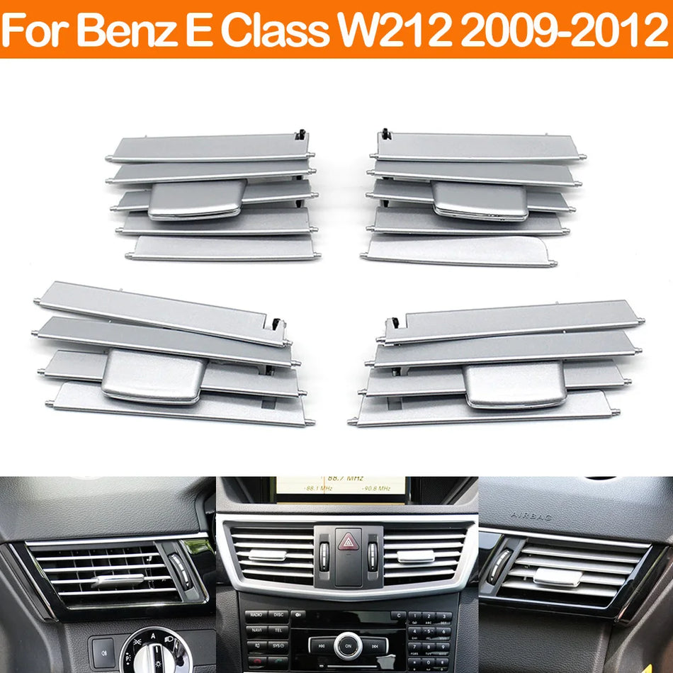 Front Dash Air Conditioner Vent Knob Repair Kit for Mercedes-Benz E Class W212 2009-2012