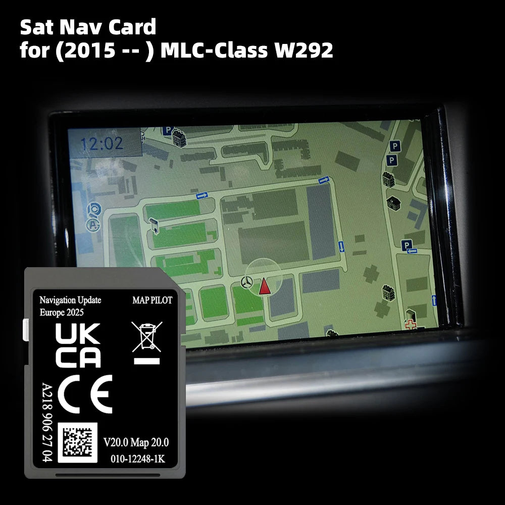 MLC W292 Sat Nav SD 32GB &ndash; France Netherlands Updated Maps CHINA / MLC-Class W292