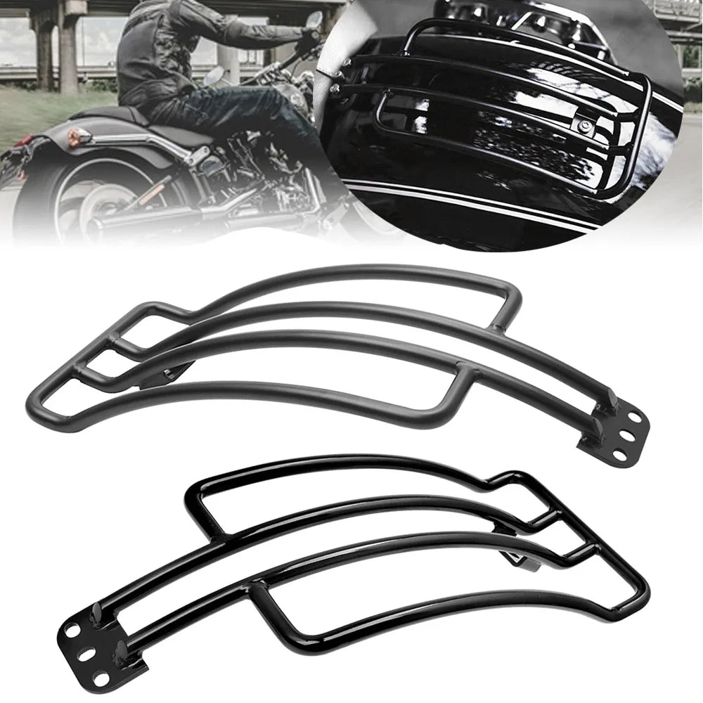 Motorcycle Rear Solo Seat Luggage Rack Support Shelf &ndash; Easy Installation for BMW R18 2020-2022
