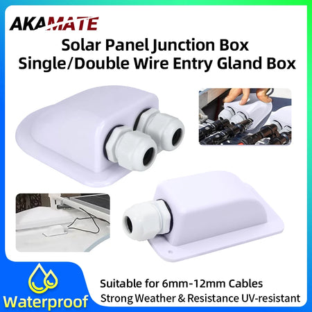 Solar Junction Box RV Waterproof &ndash; IP67 Cable Entry