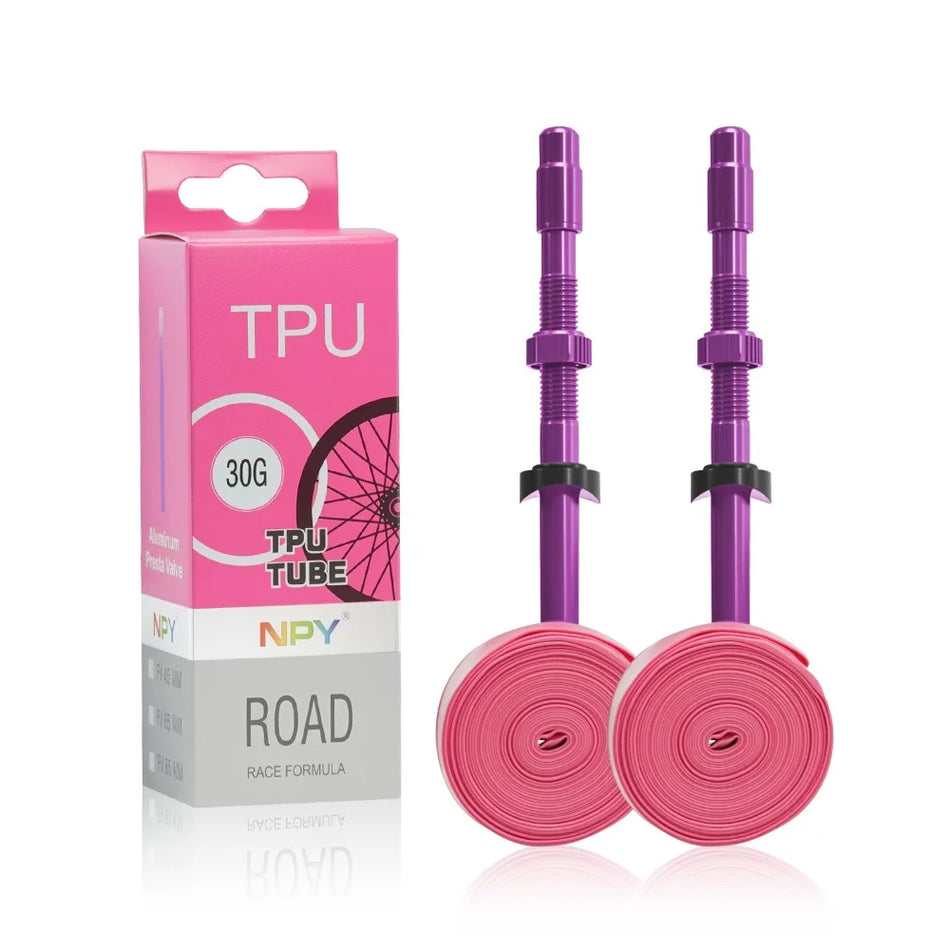 Tub interior ultraușor TPU pentru bicicletă de șosea 700x18-32c cu valvă franceză