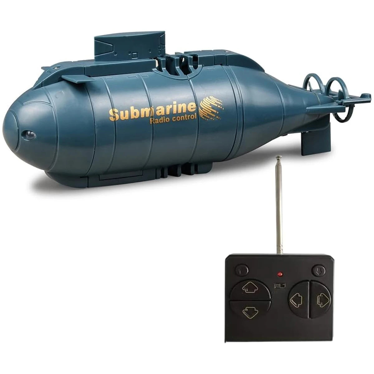 NEUSNEY Mini RC Nuclear Submarine Toy with Remote Control Blue