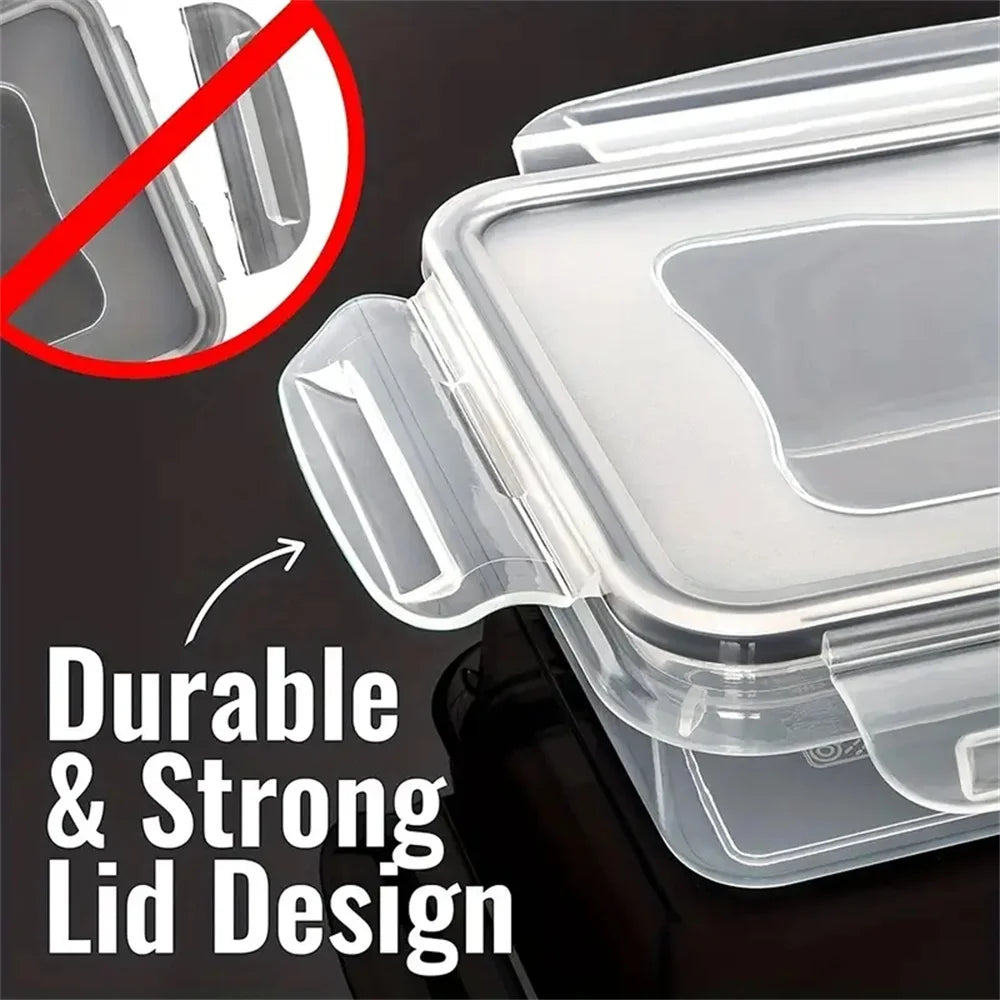 Kitchen Food Containers 12pc Set &ndash; Durable BPA Free Storage