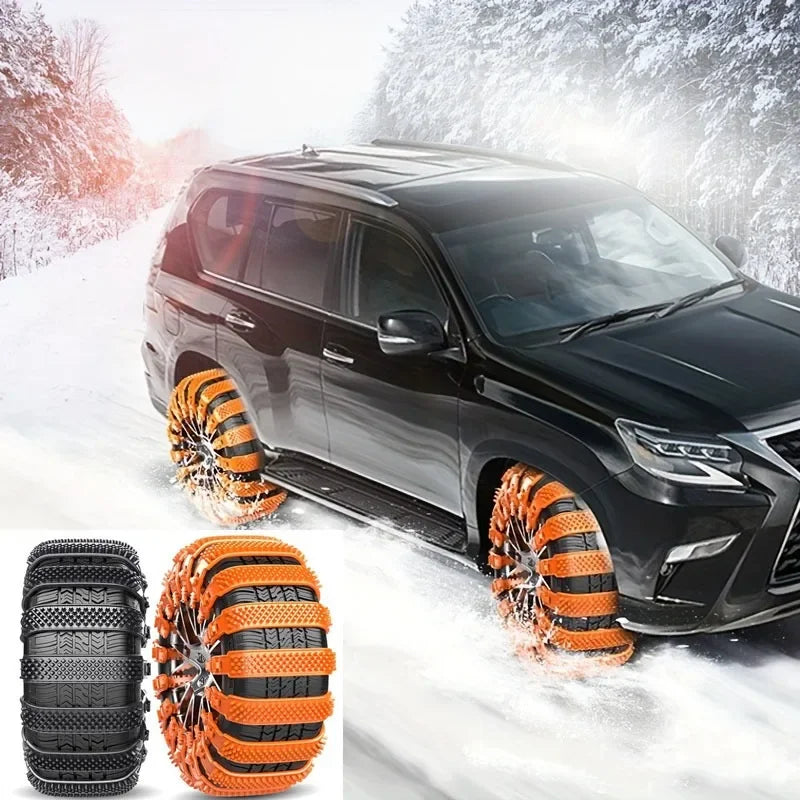 1pc Universal Traction Tire Chains Snow &ndash; Universal Fit