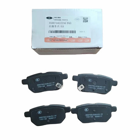 Front Rear Brake Pads for JAC S2 S3 T40 S4 Replacement Parts by InterCyprus Trading Ltd