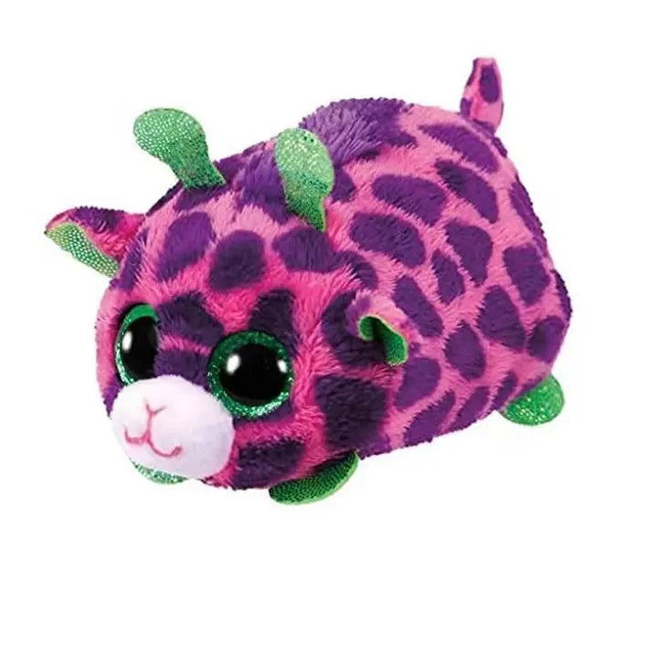 Ty Beanie Boos Plush Animal Collection - Dog, Koala, Leopard, Tiger, Dragon Purple Giraffe / 15cm