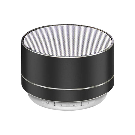A10 Mini Portable Bluetooth Speaker - Compact Wireless Subwoofer for Outdoor and Home Use Black
