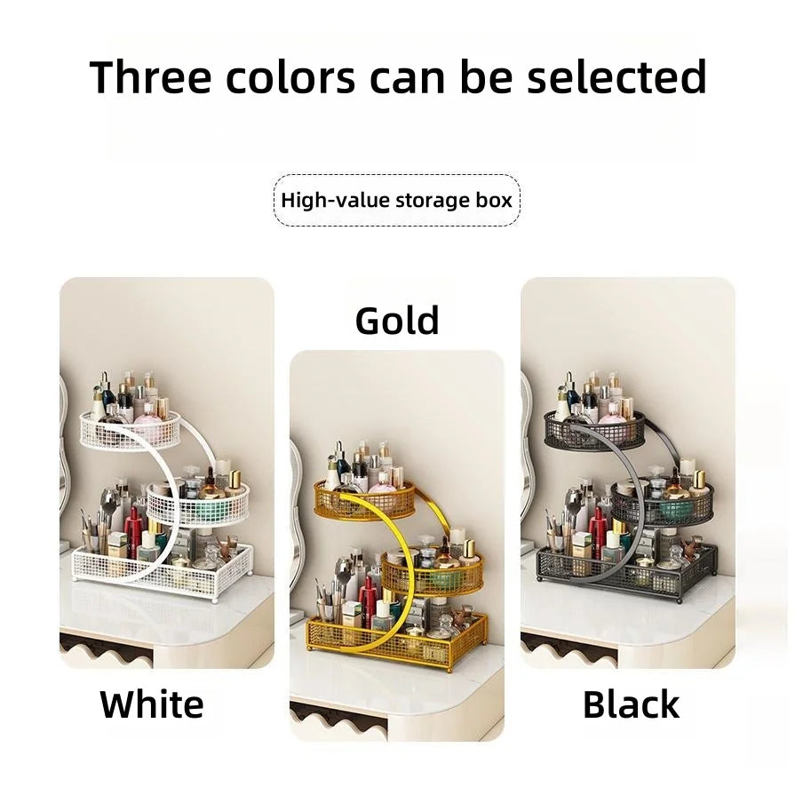 Multi Layer Shelf Cosmetics Rack &ndash; No Install Large
