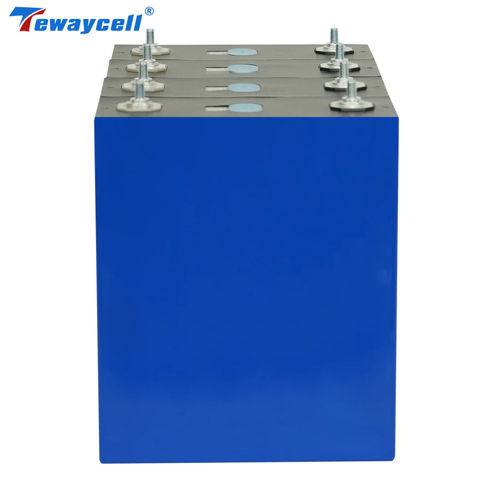 Tewaycell 280K V3 3.2V LiFePO4 Pacco Batteria 308Ah Capacità Reale 6000 Cicli per Solare RV UE Esente da Tasse