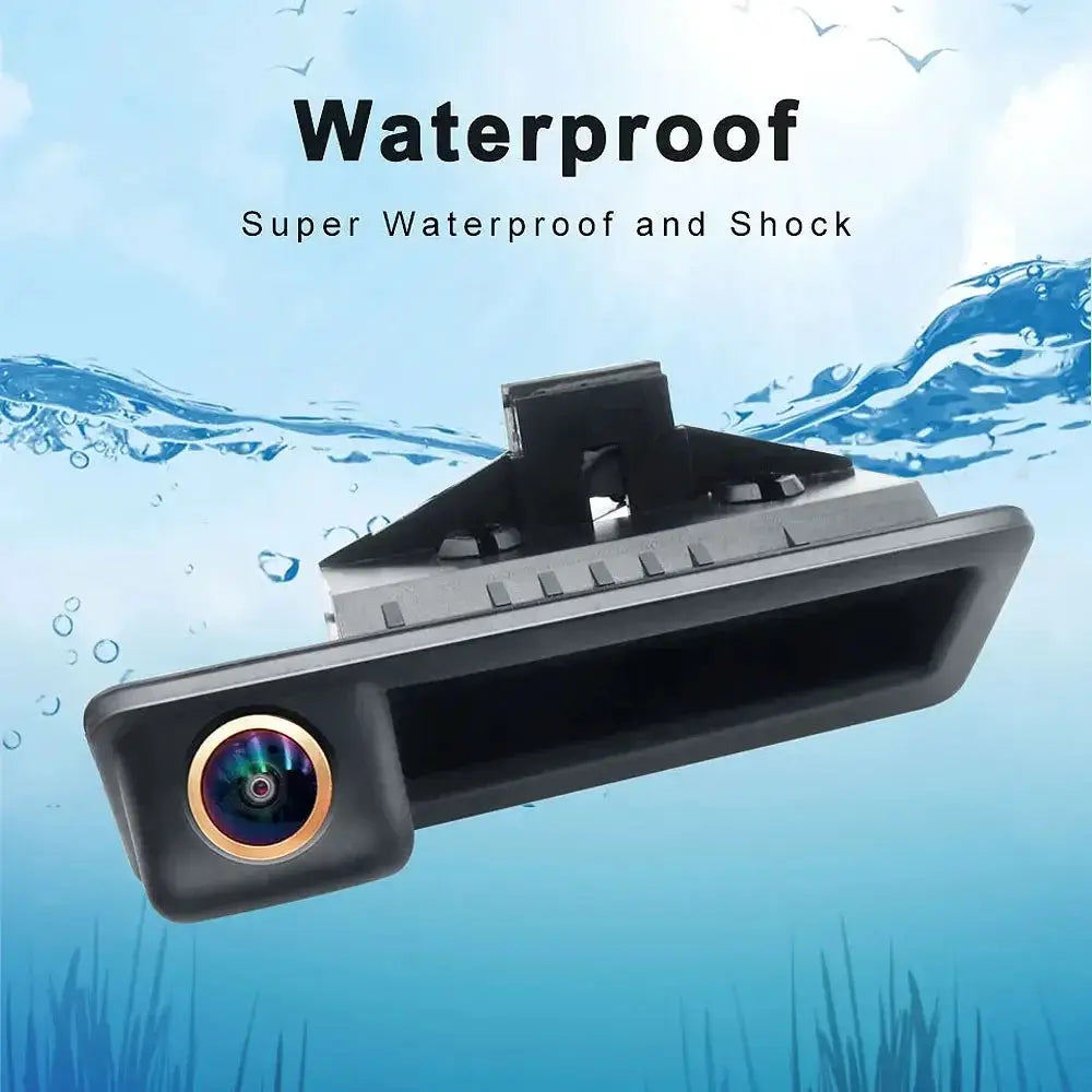 Rear View Camera For BMW X1 X3 E39 E53 E82 E88 E84 E90 E91 E92 E93 E60 E61 E70 E71 E72 Backup Reverse AHD 2K Fisheye Lens Camera by InterCyprus Trading Ltd