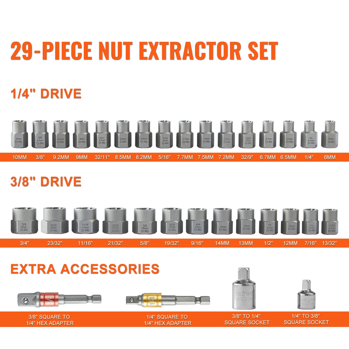 SucceBuy YM-29 Bolt Extractor Set &ndash; Effortless Removal