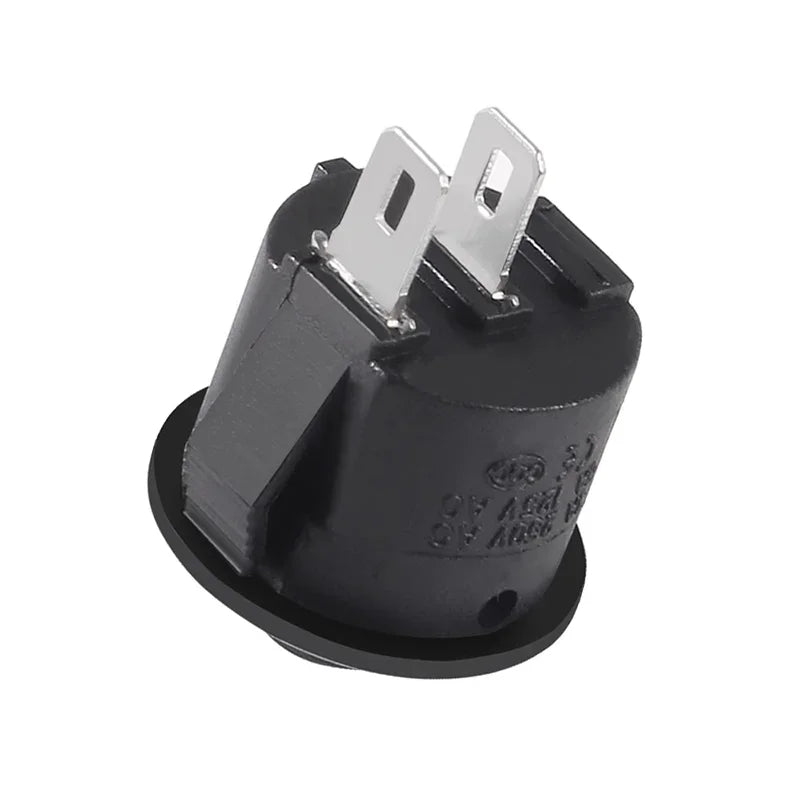 12V Round Rocker Switch &ndash; Reliable ON/OFF Control for Camper Vans and Caravans