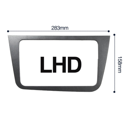 2Din Radio Frame Seat Altea Toledo &ndash; Fits 7-9 Inches Left Hand Drive