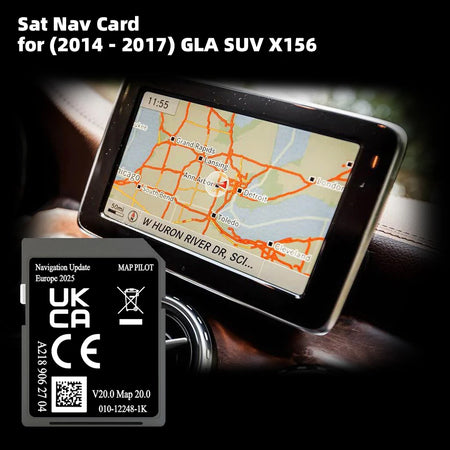 Mercedes GLA W156 Navigation Maps SD Card 32GB &ndash; Europe CHINA / GLA W156
