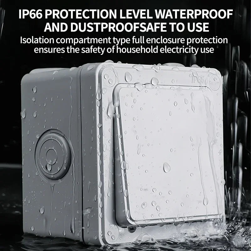 IP66 Weatherproof Wall Switch