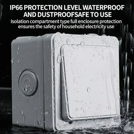 IP66 Weatherproof Wall Switch