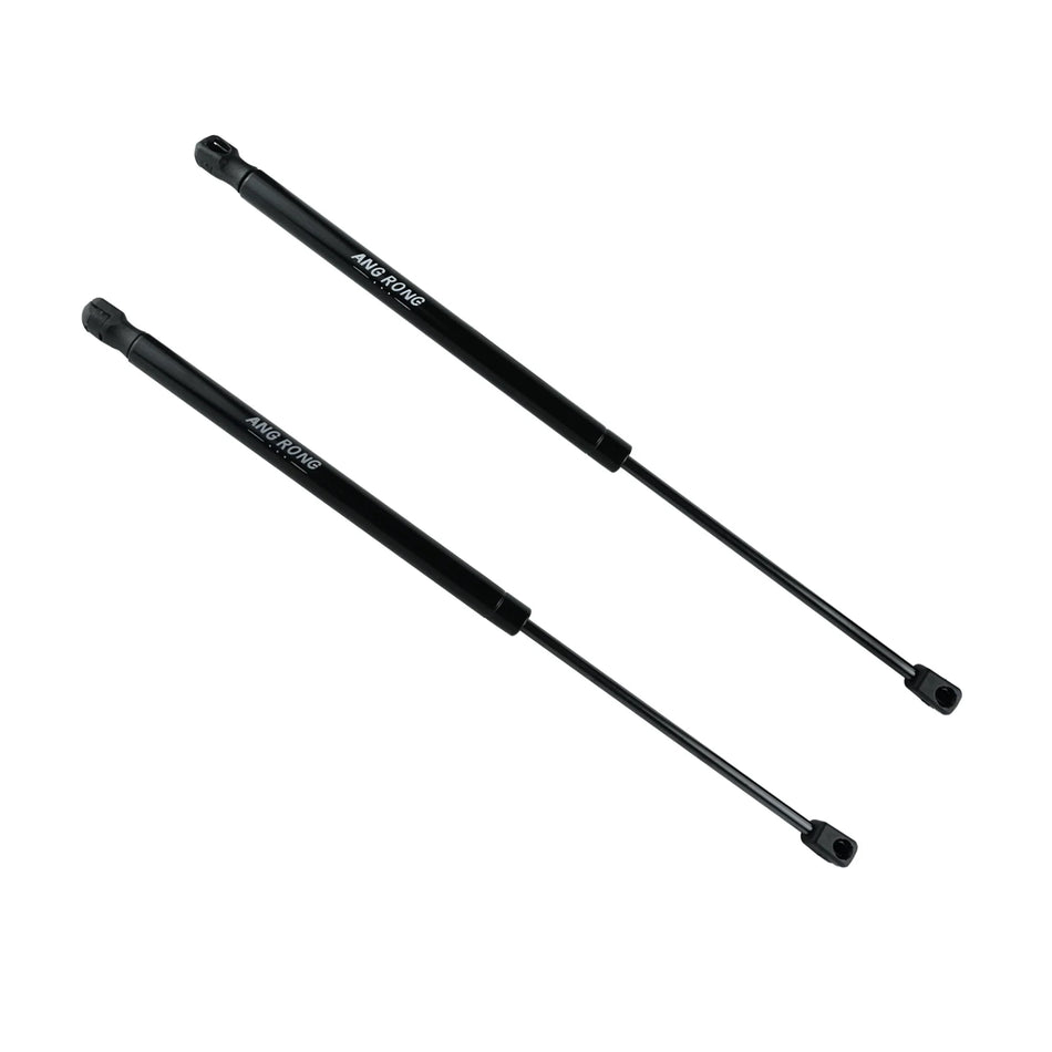 Amortiguadores de gas para el portón trasero de Kia Rio MK3 HB 2011-2017, Par trasero, 320N, 375mm, Acabado negro