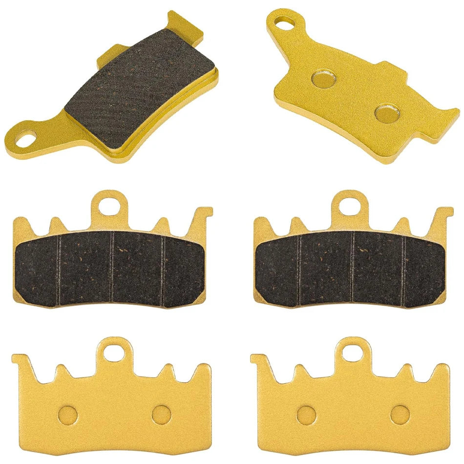 MX Spyder Front And Rear Brake Pads For 2008-2012 &ndash; Ceramic army green