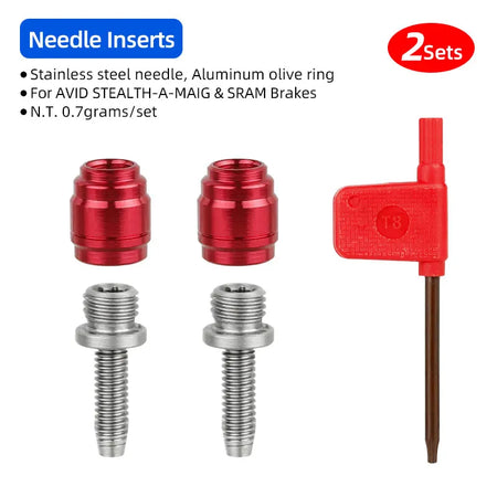 Deemount DSK-009 &ndash; Quick Install Hydraulic Brake Hose Kit DSK009 2pc N Tool / CHINA