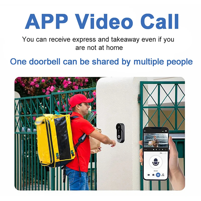 Tuya Doorbell With Camera &ndash; Wireless HD Video Doorbell