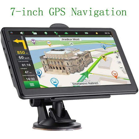 2024 New Europe Car GPS Navigation &ndash; 7 Inch Touch Screen with Sunshade