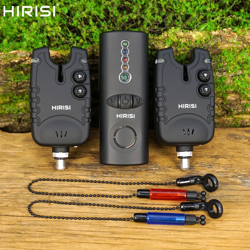 Hirisi SQ2 Draadloze Karperalarm Set 1 2 Waterdicht LED