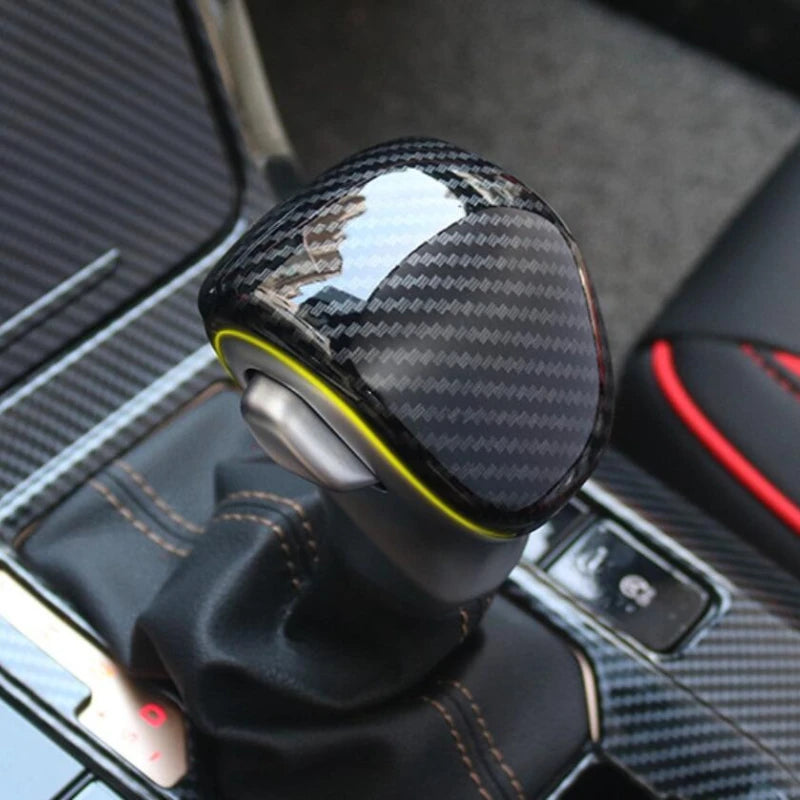 Gear Shift Knob Cover ABS Interior Trim for Kia Forte K3 2019-2020, Durable Cabin Accessory