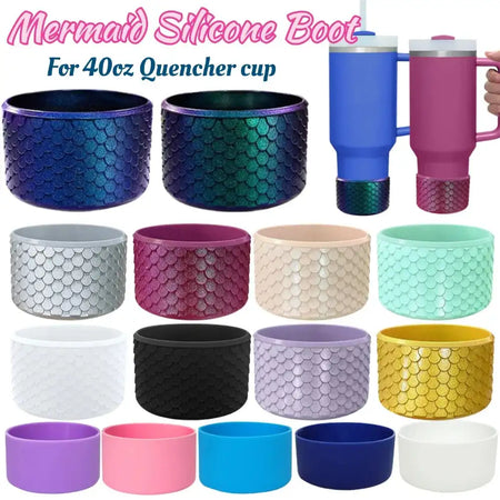 Silicone Boot Sleeve For 20oz 30oz 40oz Water Bottles