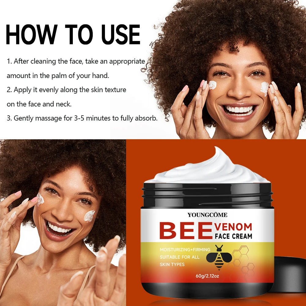 Premium Organic Bee Venom Cream &ndash; Ultimate Anti-Aging Hydration
