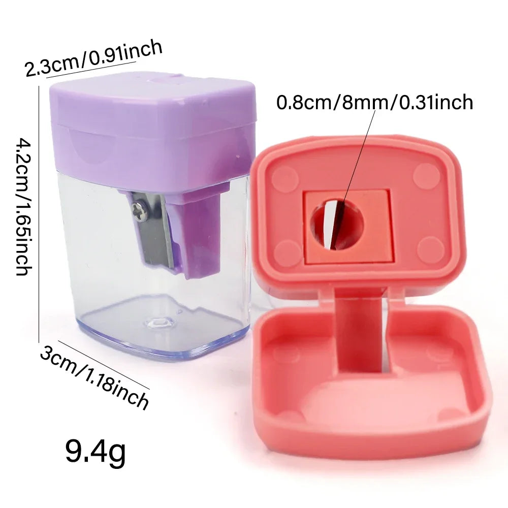 Macaron Colour Pencil Sharpener Set