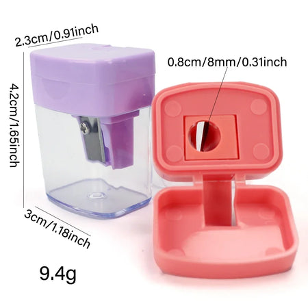 Macaron Colour Pencil Sharpener Set