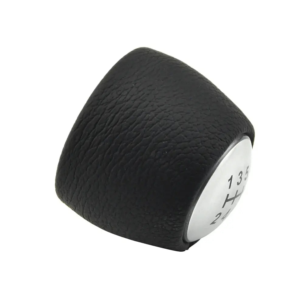 Round Manual Gear Shift Knob With PU Leather for Alfa Romeo GT 147 166 by InterCyprus Trading Ltd