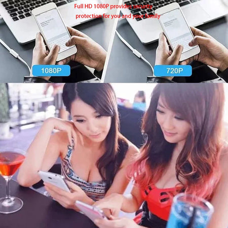 Wireless Alarm Clock Camera &ndash; 1080P Full HD Night Vision