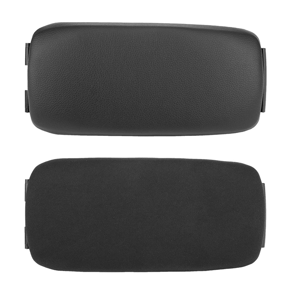 Cubierta del reposabrazos de la consola central de cuero para Audi A3 8P A5 2003-2013, cuero premium