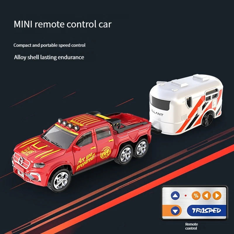 Mini RC Car 1/64 Remote Control Off Road &ndash; Drift Ready C-8801B white box