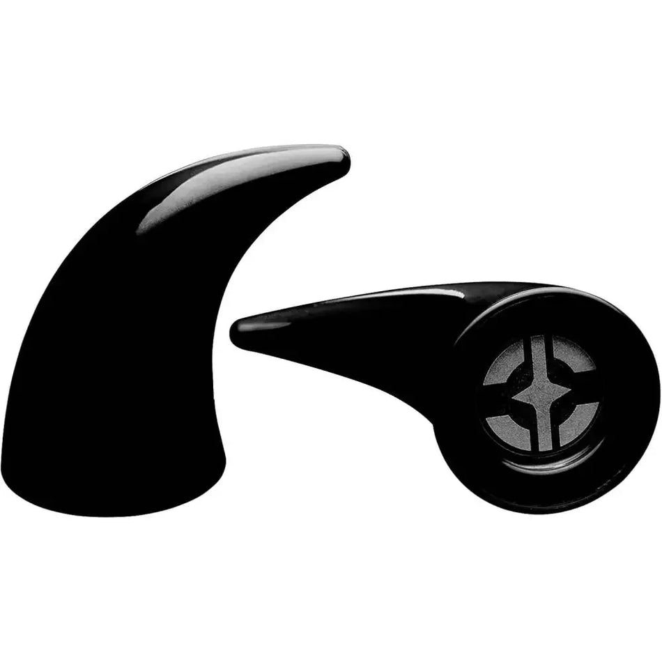 Large Devil Horns for Helmet &ndash; Magnetic and Interchangeable Flair for Motorcycle and Bike Helmets