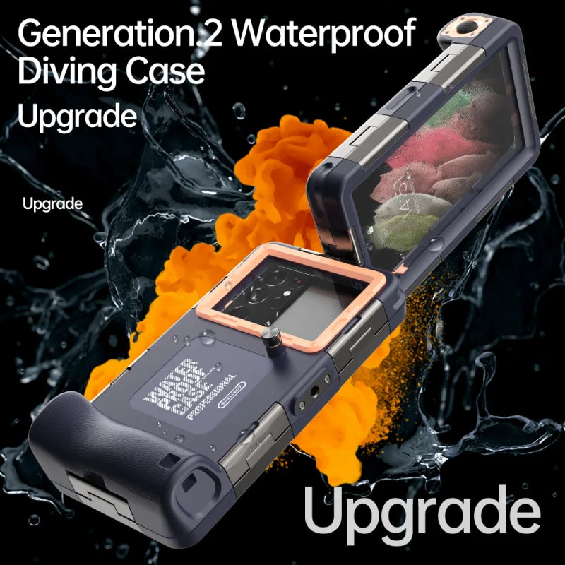 Waterproof Diving Phone Case for iPhone &amp; Samsung - Explore 15m Deep