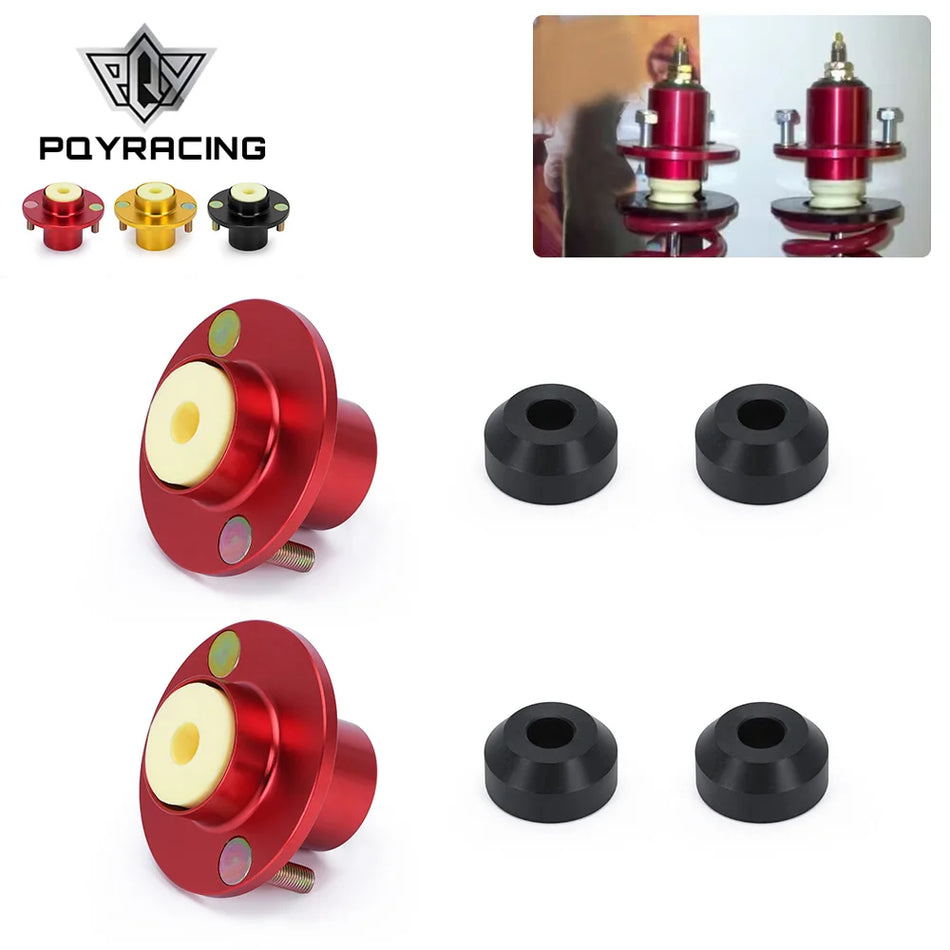 Aluminium Dämpare Top Hat för Coilovers 2-delad CNC Bearbetad Billet Aluminium för Honda Civic Del Sol Integra 92-00