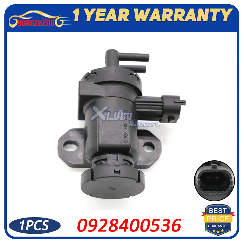 Solenoid-venttiili Ford Ranger 2.5 TDCi EGR Turbo Paine 0928400536 Jälkimarkkinavaihto
