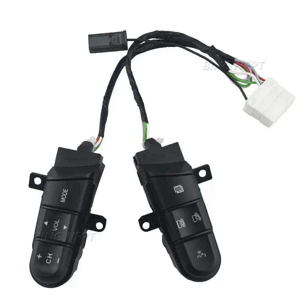Multi-Function Steering Wheel Buttons Audio Volume Music Control Switch Green Backlight With Bluetooth For Honda Civic 2006-2011 by InterCyprus Trading Ltd